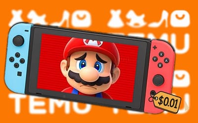 Man buys a $0.01 Nintendo Switch from Temu and it goes as you might expect
