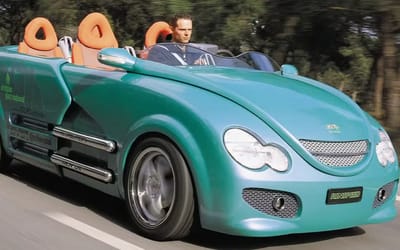 Rinspeed built a car that could shrink to make parallel parking easier