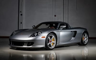Low-mile Porsche Carrera GT sat idle for decades while racking up a mammoth service bill