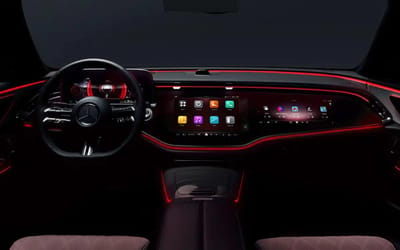 Mercedes E-Class gets Superscreen with TikTok, and a selfie camera