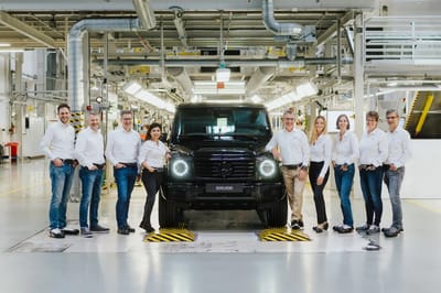 Mercedes-Benz's 600,000th G-Class has been created after 36 years of production