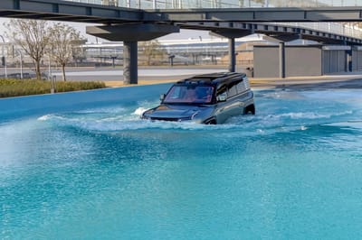 BYD opens $700 million test track in China with a wading pool to test its swimming abilities