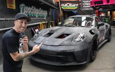 Man with incredible 3D-printed Porsche 992 GT3 RS tries to address some of its glaring issues