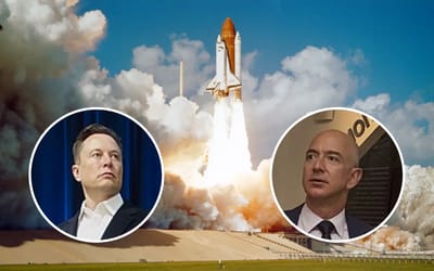 $400 billion rivalry between Musk and Bezos defined as 21st century Space Race