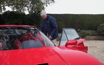 Man who drives a Ferrari F40 in his 80s shares his key advice for anyone who owns or wants to own a supercar