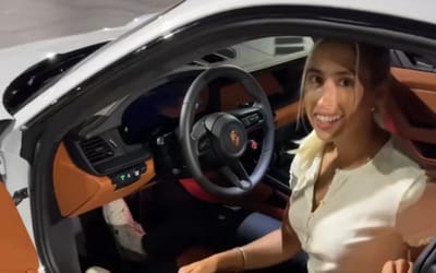 LA TikToker uncovers three secrets on the 2025 Porsche 911 including a hands‑free trunk popper