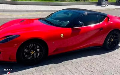 french-police-impound-suspected-ferrari-812-superfast-france