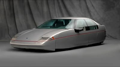 Forgotten Ford concept car from the 1980s looks like an actual flying car made real