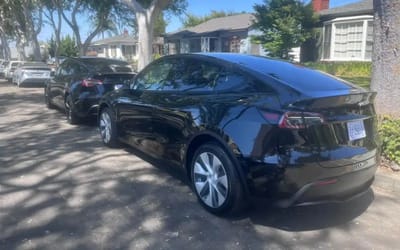 Californian finds lots of new, unsold Teslas sitting parked in their neighborhood