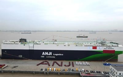 China breaks record for the world’s largest car carrier for the second time in under a month