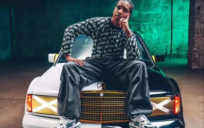 ASAP Rocky’s ‘Need for Speed’ Mercedes-Benz 190E features customized license plate