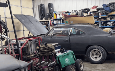 Neglected 1970 Dodge Charger 500 resurfaces from storage with a baffling blend of mismatched components