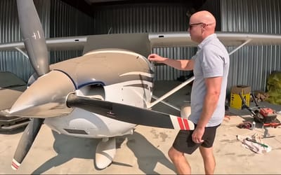 Idaho man finds near mint condition Cessna 182T that's been abandoned for 14 years but quickly discovers there's a major problem