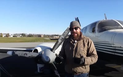 Man was told he could have an abandoned Cessna 401A… If he can start it