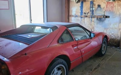 Collection of 11 abandoned classic Ferraris left to rot was unearthed in a Texas field