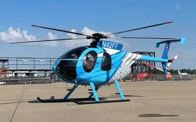 Man finally gets his abandoned helicopter to fly for the first time in 10 years