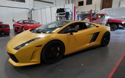 Abandoned Lamborghini Gallardo restored to full working order after 'being left in a field'