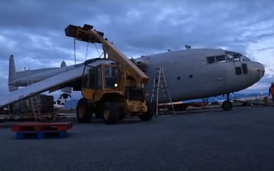 Alaskan bought an abandoned 1950s plane for $5,000 at an airport then realizes he has to get it home without flying