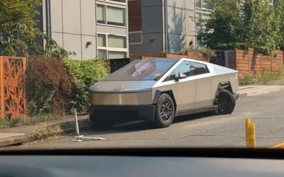 A Tesla Cybertruck abandoned in Seattle has turned into an unlikely tourist attraction