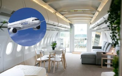 Airbus A320 becomes extraordinary luxury home in stunning conversion