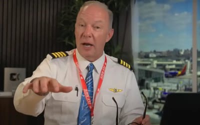 Commercial airline pilot reveals why the plane feels like it's sinking after takeoff