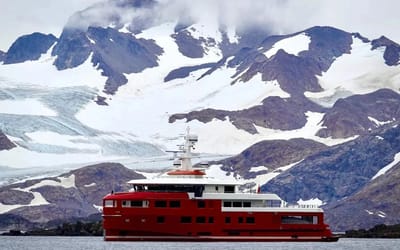 This $50,000,000 'anti-party' yacht was built by a Goldman Sachs banker to hunt for shipwrecks in the Arctic