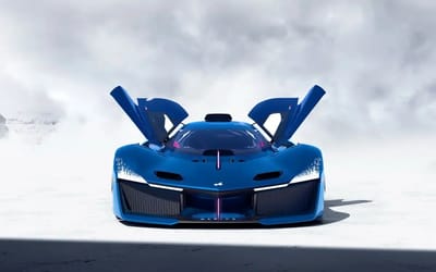 Alpine Alpenglow Hy6 is a hydrogen hypercar that emits nothing but water