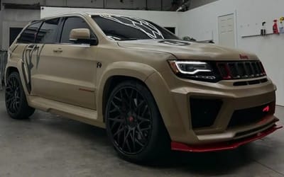 American rapper joins Jeep Grand Cherokee Trackhawk owners as model still storms social media