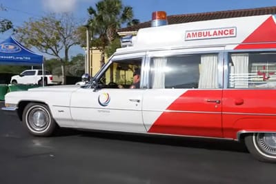 American’s oldest licensed ambulance recently drove 3,233 miles cross-country