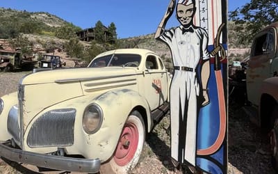 America’s largest ghost town is littered with untouched abandoned cars