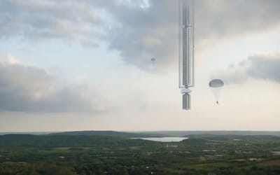 New York City’s proposed skyscraper would dangle upside down from an asteroid