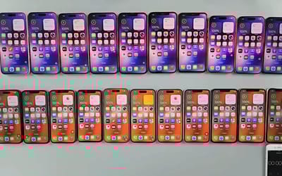 Man does battery drain test with an iPhone 17, Pro and Pro Max to see which performs best