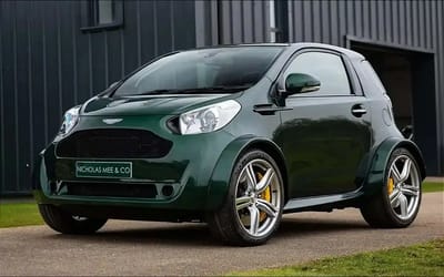 The one-and-only V8 Aston Martin Cygnet in the world is currently for sale