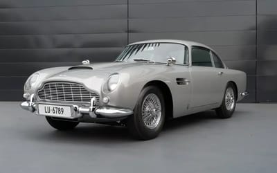 This Aston Martin DB5 Continuation Goldfinger is the ultimate James Bond car