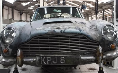 Aston Martin DB5 bought for $1,209 was left to rot for nearly 50 years until its owner decided to restore it for a mammoth profit