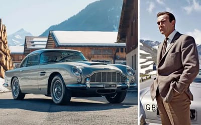 Sean Connery’s James Bond Aston Martin is selling for nearly $2 million