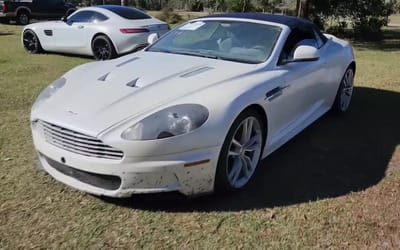 Guy claimed Aston Martin dealer quoted him $40,000 to fix his flooded V12 DBS so he did it himself for $50