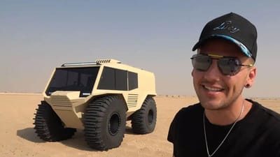 The coolest offroader in the world costs $135,000 and doubles as a boat