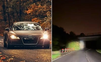 Audi’s LED technology allows you to immerse yourself in the roads like never before