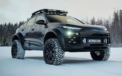 The Audi Q6 concept is a futuristic electric off-roader with incredible torque