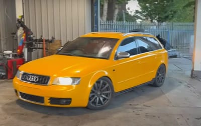 Man completely transforms beaten-up $4,500 hatchback with cheap online products