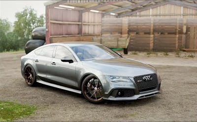 Man bought cheap totaled Audi RS7 at salvage auction before discovering secret mods worth the same as a new car