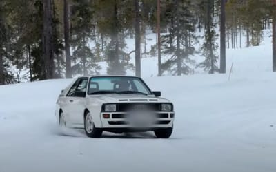 YouTuber almost destroys most expensive Audi Sport Quattro by using it for what it is made for