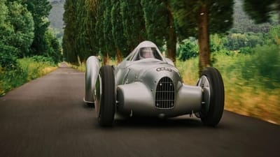 Audi recreates historic and record-breaking Auto Union Lucca car that became fastest road racing car in the world in 1935