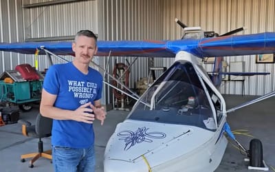 Man bought an abandoned flying boat that had been sitting for years and tried starting it to see what would happen