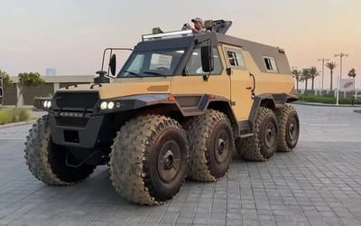 From an 8-wheeler to a bulletproof tank, these are the world’s craziest off-roaders