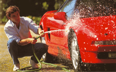 Brazil's Ayrton Senna loved the Honda NSX-R so much that he drove it in his loafers