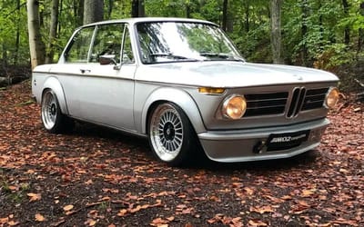 Classic BMW 2002 TII looks normal but is hiding a big secret