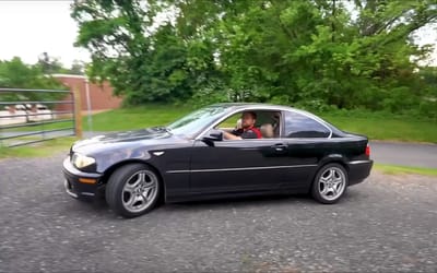 Young YouTuber spends a thousand dollars on a BMW E46 from Facebook Marketplace and it soon turns into a catastrophic failure