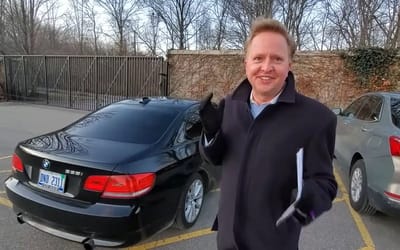 Stranger gave this guy a BMW 335i for free because it was broken and he fixed it for just $450